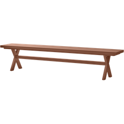 WOOOD Delta Picknickbank Tuin - Aluminium - Terra - 45x220x35