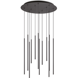 Ideal Lux - Filo - Hanglamp - Metaal - LED - Zwart