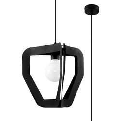 Industriële hanglamp Mikkelsens Zwart