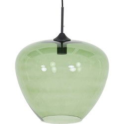 Light & Living - hanglamp - Mayson - groen - glas - Ø 40cm - E27 - 2952481