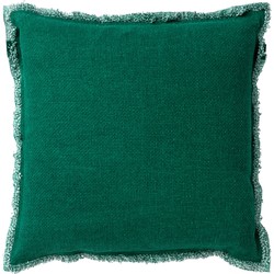 Dutch Decor BURTO - Kussenhoes 60x60 cm - gewassen katoen - Galapagos Green - groen - Dutch Decor