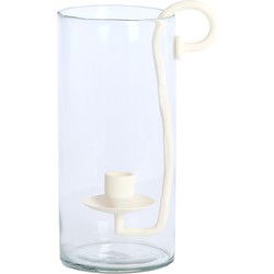 Light & Living - Windlicht DOLEGA - 17.5x13x28.5cm - Helder
