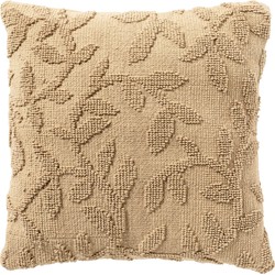 Dutch Decor HOJA - Sierkussen 45x45 cm Semolina - beige - Dutch Decor