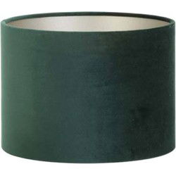 Light & Living - kap - Velours - groen - textiel - Ø 25cm - E27 - 2225051