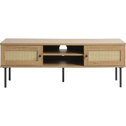 Tv-meubel Pensacola Eiken Melamine - Giga Living