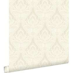 ESTAhome behang barokprint crème beige - 53 cm x 10,05 m - 127605
