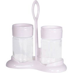 Excellent Houseware Peper en zout stelletje - strooiers - glas - Peper en zoutstel