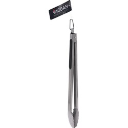 Barbecue tang - 40 cm - RVS - met sluitsysteem - vleestang - BBQ benodigdheden - Barbecue tangen