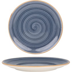 Bonna Dessertbord - Aura Dusk - Porselein - 19 cm - set van 6