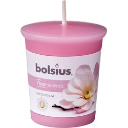 3 stuks - Votive 53/45 rond True Scents Magnolia - Bolsius