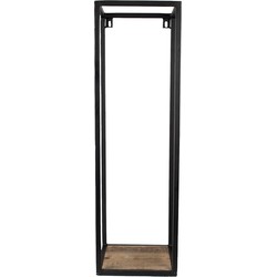 Clayre & Eef Wandrek Zwart Bruin IJzer