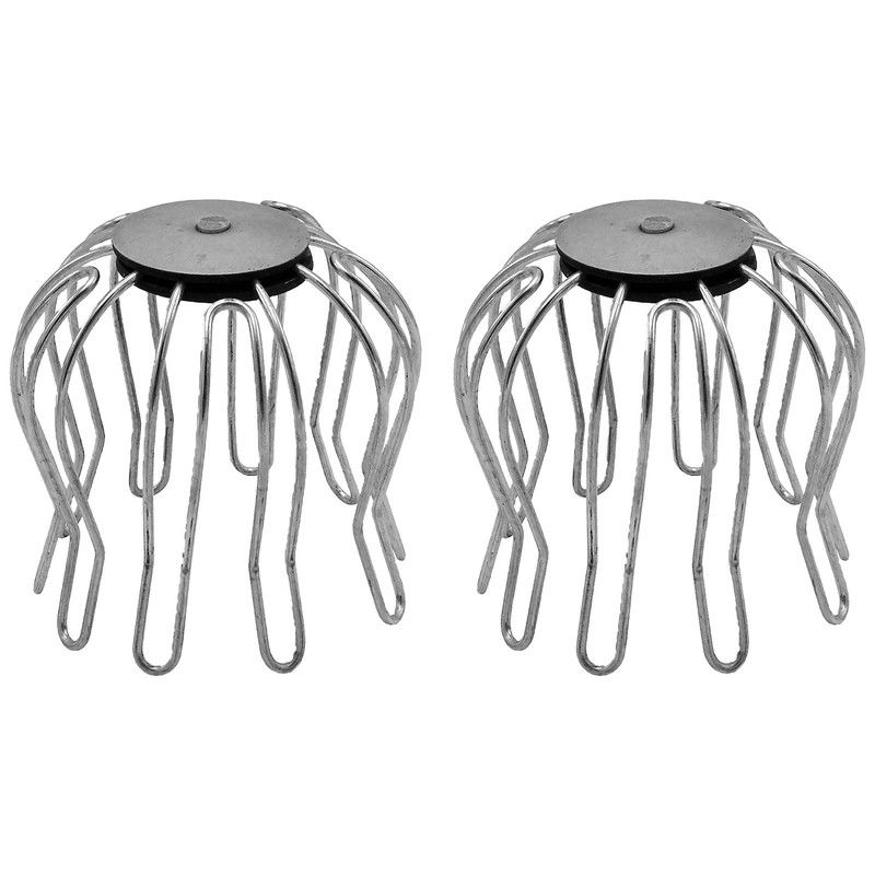 Bladvanger regenpijp d8h8cm 2st - 