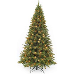Triumph Tree Kunstkerstboom ForestFrosted - 120x69cm - 88LED Warmwit