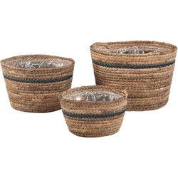 PTMD Mand Takeea - 26x26x20 cm - Gras - Naturel