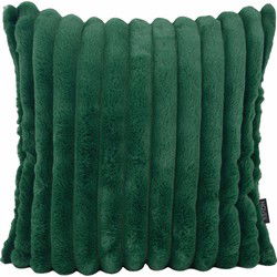 Rosie Rib Groen | 45 x 45 cm | Kussenhoes | Polyester