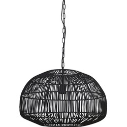 D - Light & Living - Hanglamp Temari - 57x57x40 - Zwart