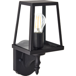 Beliani HEZIR - Tuin wandlamp-Zwart-IJzer