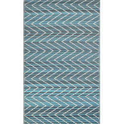 BALOTRA - Outdoor kleed - Blauw - 120 x 180 cm - Polypropyleen