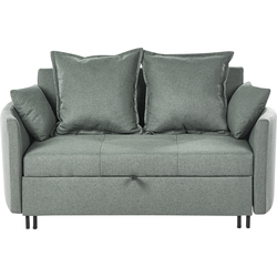 Beliani HOVIN - Slaapbank-Groen-Polyester
