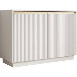 Meubella - Dressoir Remy - Wit - 104 cm