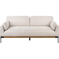 SKAVEN - Driezitsbank - Lichtbeige - Polyester