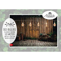 50 Partylights 2,5 cm Led Classic