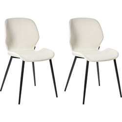 Beliani HOLLAND - Vergaderstoel-Beige-Polyester