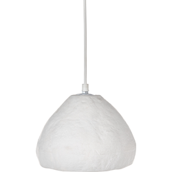 Beliani OLIMAR - Hanglamp-Wit-Papier-mâché