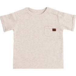 Baby's Only T-shirt Melange - Warm Linen - 68 - 100% ecologisch katoen
