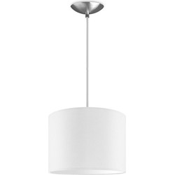 hanglamp basic bling Ø 25 cm - wit