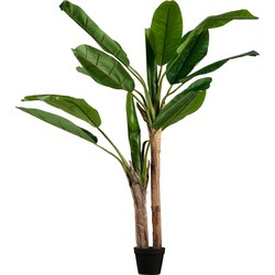 Woood Bananenplant Kunstplant Groen 138 cm