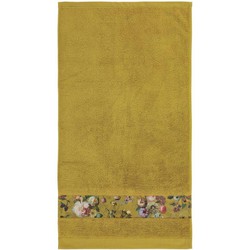 Essenza Handdoek Fleur Geel 60 x 110 cm