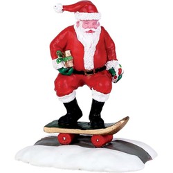 Skateboard santa