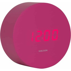 Wekker Spry Round - Roze - Ø9cm