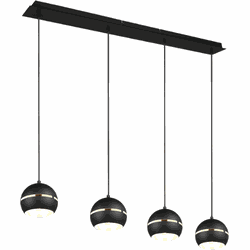 RL - Hanglamp  Fletchy - Zwart - Moderne hanglampen - Woonkamer - Eetkamer