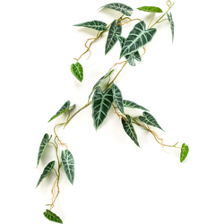 Alocasia vine 110 cm kunstplant - Emerald