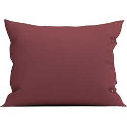 Yellow Kussensloop Percale pillowcase Spicy Red 60 x 70 cm