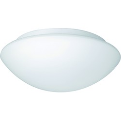 Highlight - Neutral - Plafondlamp - E27 - 30 x 30  x 12cm - Wit