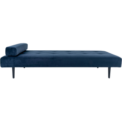 Liselot velvet daybed donkerblauw - 200 x 80 cm