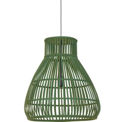 Light&living Hanglamp Ø46x51 cm TIMAKA rotan groen