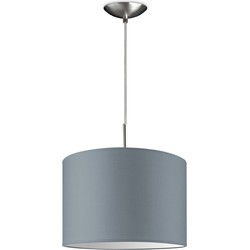 hanglamp tube deluxe bling Ø 30 cm - lichtgrijs