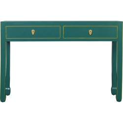 Fine Asianliving Chinese Sidetable Teal - Orientique Collectie