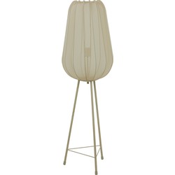 Light & Living - Vloerlamp PLUMERIA - Ø42x132cm - Beige