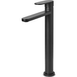 COLHUE - Enkele wastafelkraan - Zwart - 30 cm - Messing