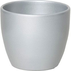 Pot boule d7,5h6 cm zilver
