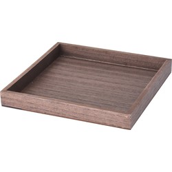 Tray Square 25X25 cm Brown - Nampook