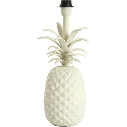 Light & Living - Lampvoet PINEAPPLE - 20x19x42cm - Wit