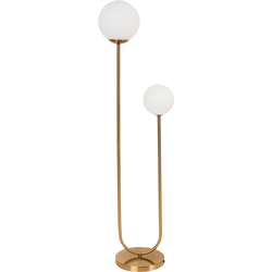 Beliani TUHALA - Staande lamp-Goud-IJzer