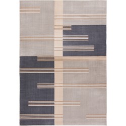 Safavieh Art Deco Geweven Binnen Vloerkleed, Orwell Collectie, ORW304, in Grijs & Houtskool, 160 X 231 cm