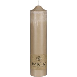 Mica Decorations Kaars - H30 x Ø7 cm - Beige